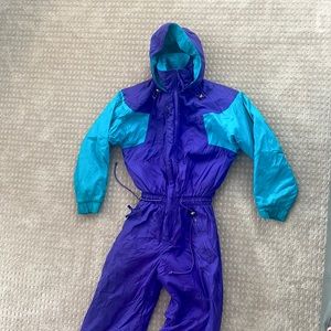 80s Snowsuit - one piece size large